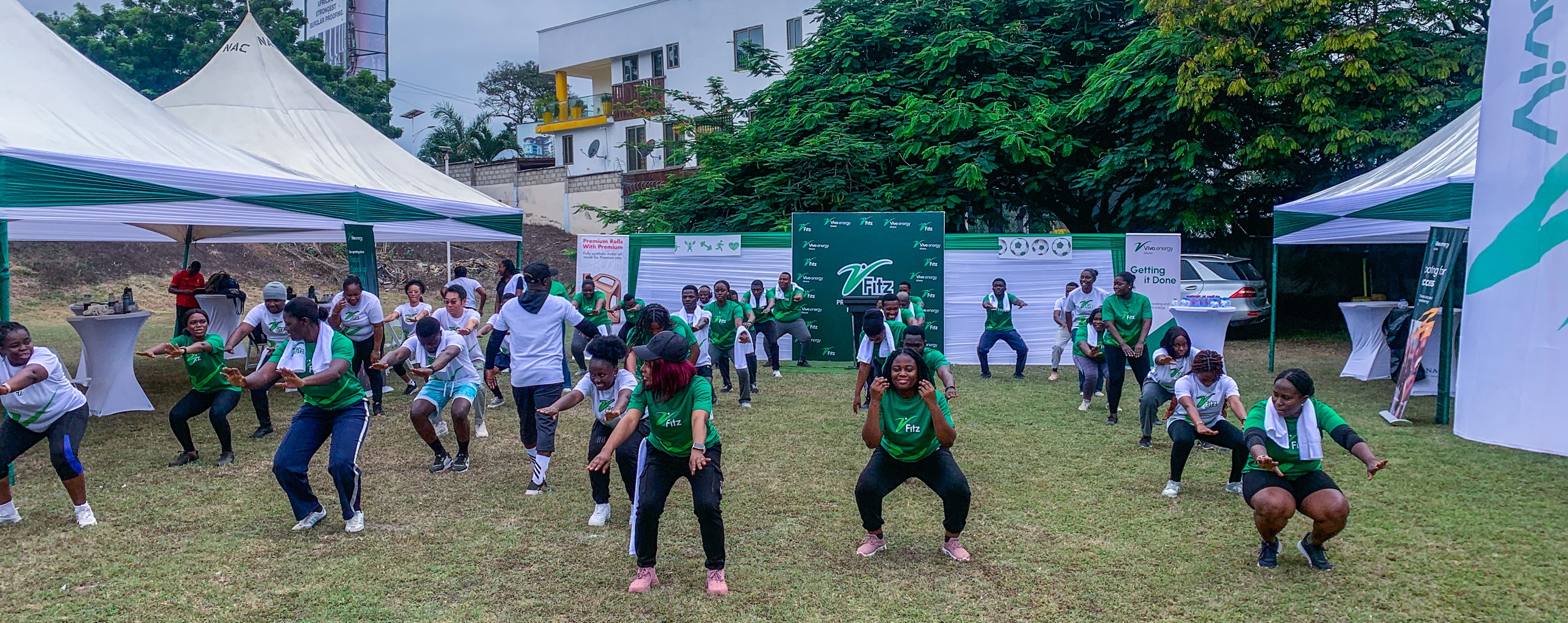 Vivo Energy Ghana Launches V-Fitz Premium  Employee Fitness Club